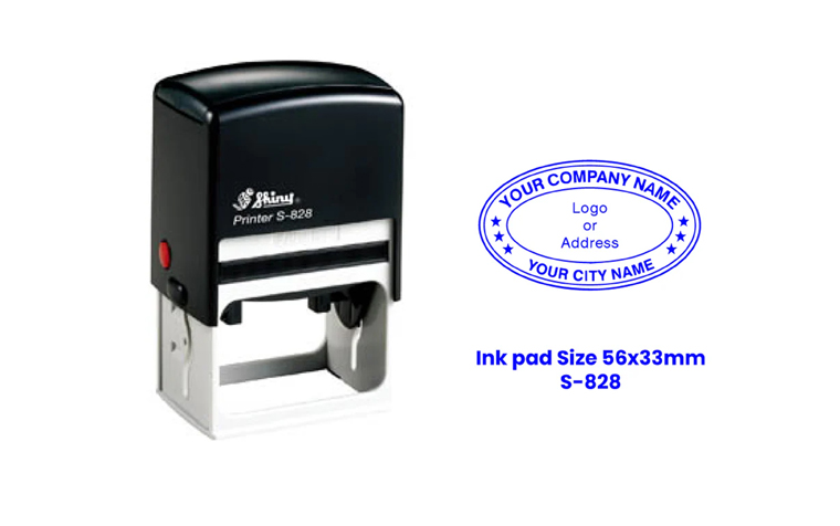 828 stamp – size: 5.6×3.3 cm