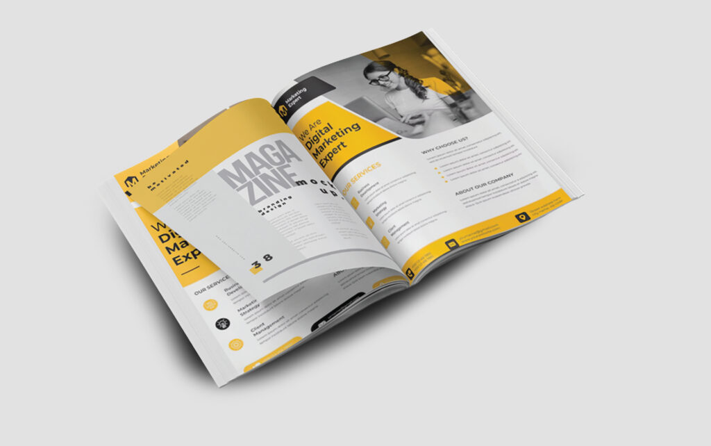 Brochure Design ( Portrait )